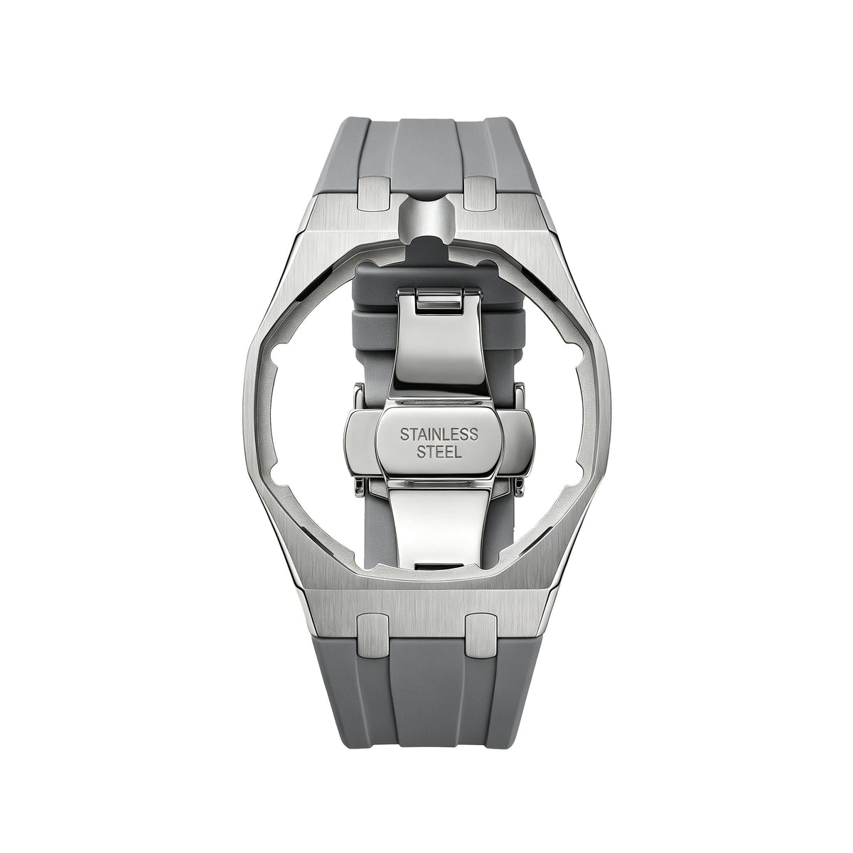 Royal Oak Pop Esclusivo Cassa in Acciaio e Cinturino in Silicone con Base