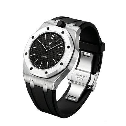 Royal Oak Pop Esclusivo Cassa in Acciaio e Cinturino in Silicone con Base