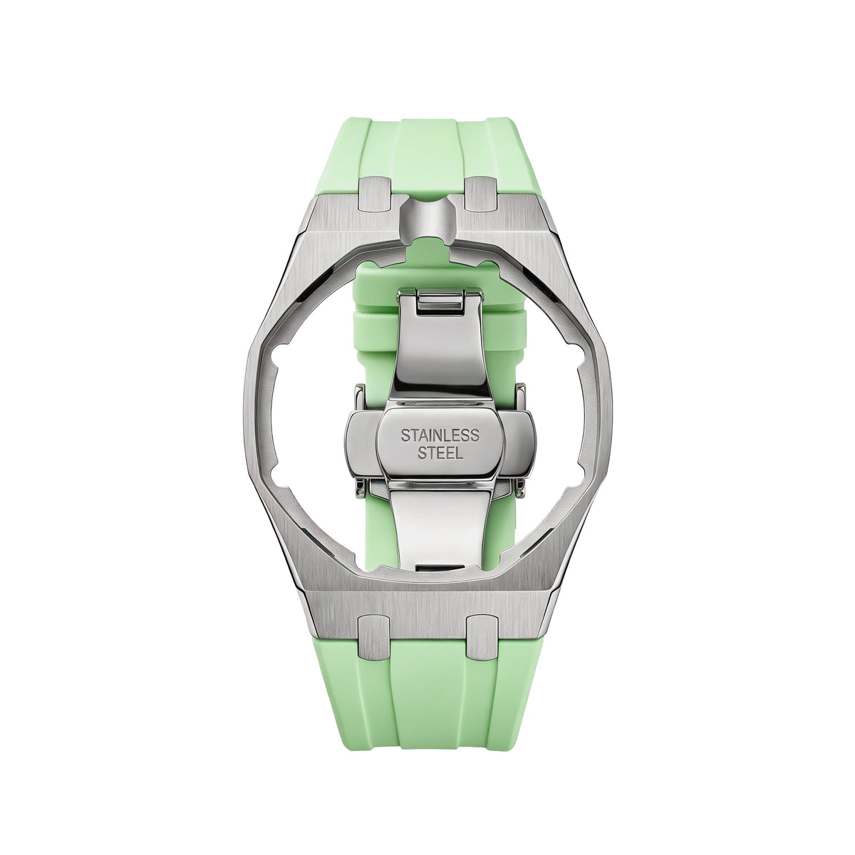 Royal Oak Pop Esclusivo Cassa in Acciaio e Cinturino in Silicone con Base