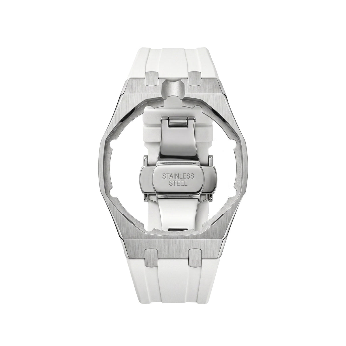 Royal Oak Pop Esclusivo Cassa in Acciaio e Cinturino in Silicone con Base