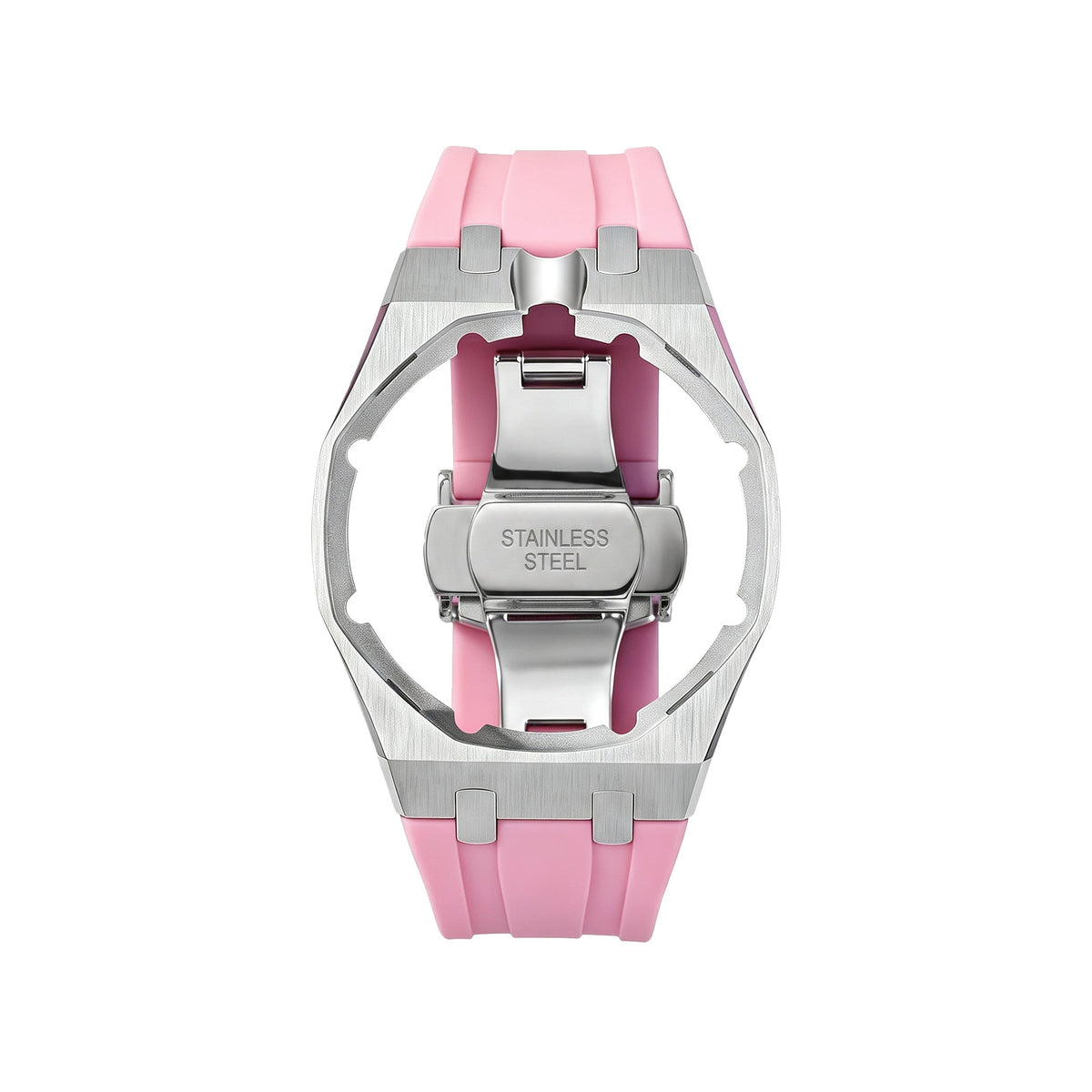 Royal Oak Pop Esclusivo Cassa in Acciaio e Cinturino in Silicone con Base