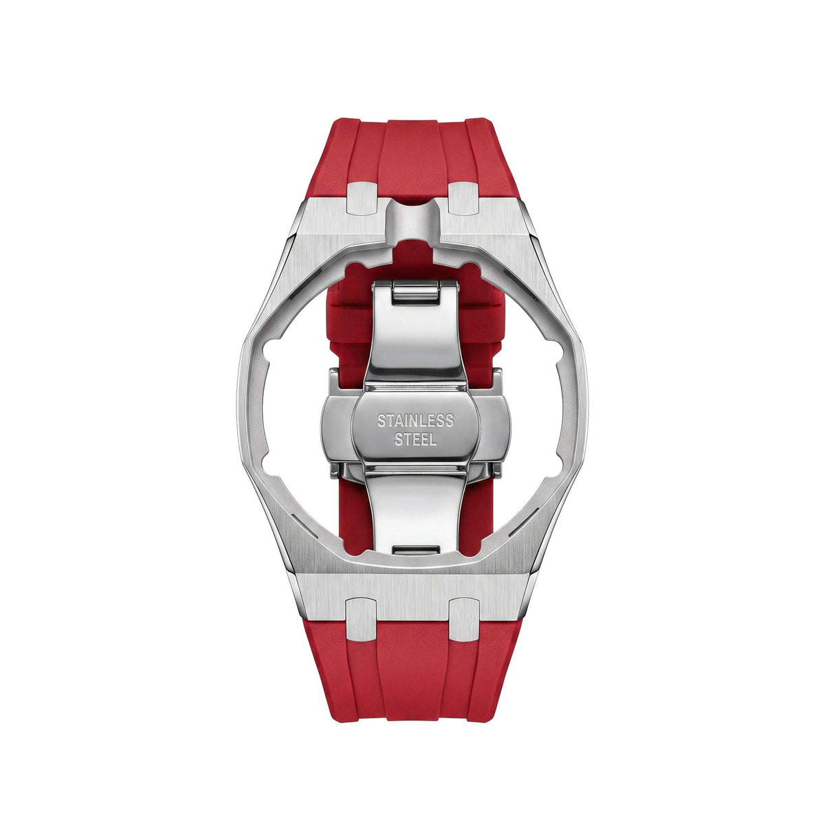 Royal Oak Pop Esclusivo Cassa in Acciaio e Cinturino in Silicone con Base