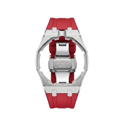Royal Oak Pop Esclusivo Cassa in Acciaio e Cinturino in Silicone con Base