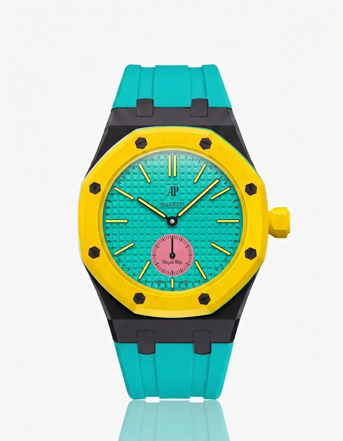 Silikonarmband & Gehäuse Royal Pop Otg Roz (Farben anpassen)