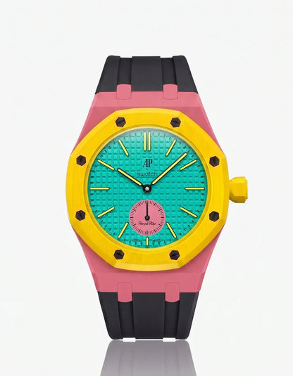 Silikonarmband & Gehäuse Royal Pop Otg Roz (Farben anpassen)