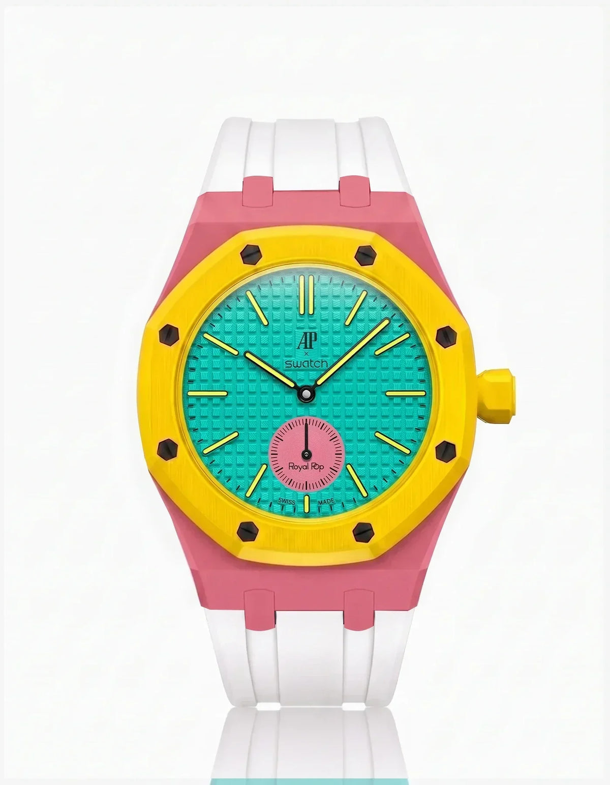 Silikonarmband & Gehäuse Royal Pop Otg Roz (Farben anpassen)