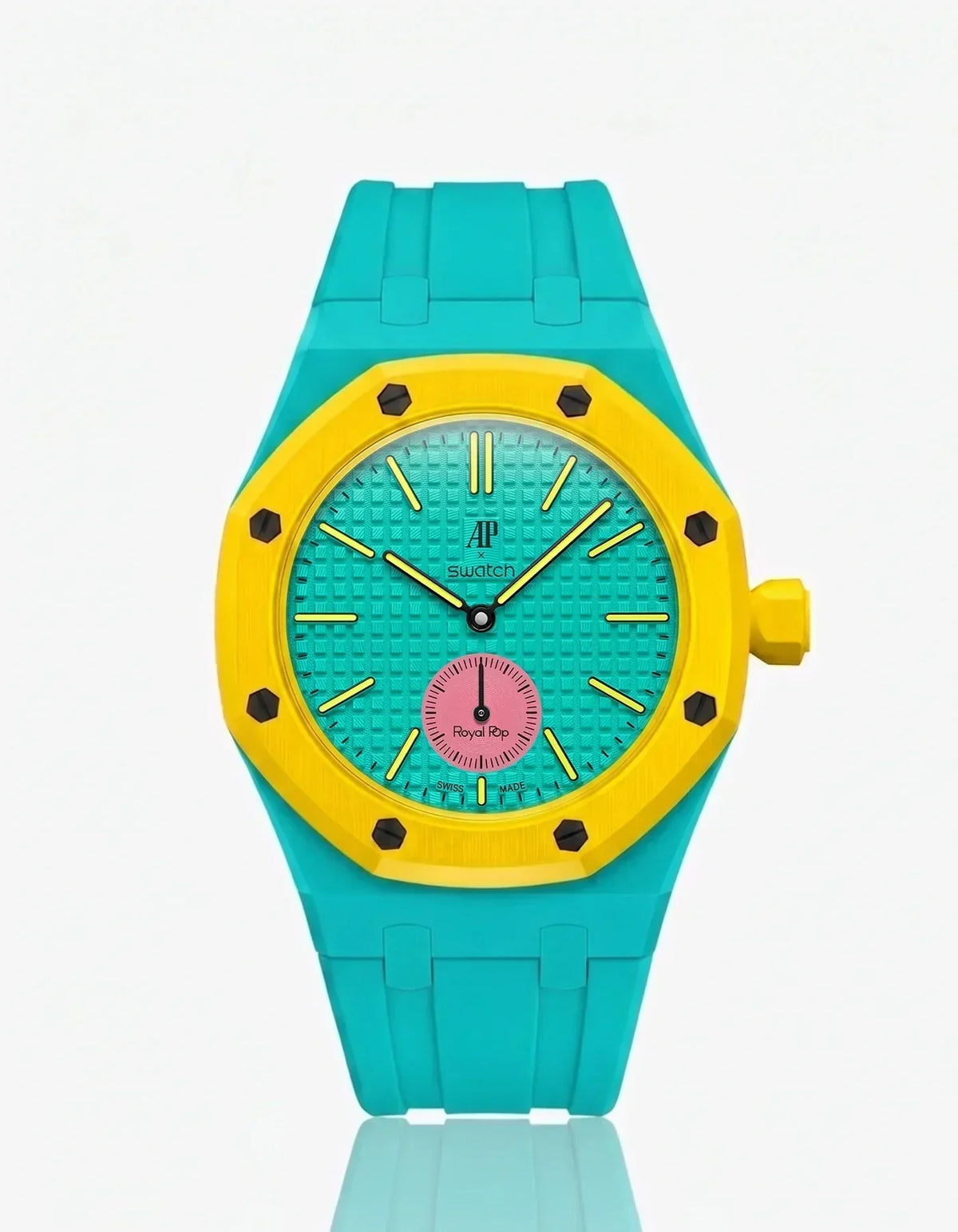 Silikonarmband & Gehäuse Royal Pop Otg Roz (Farben anpassen)
