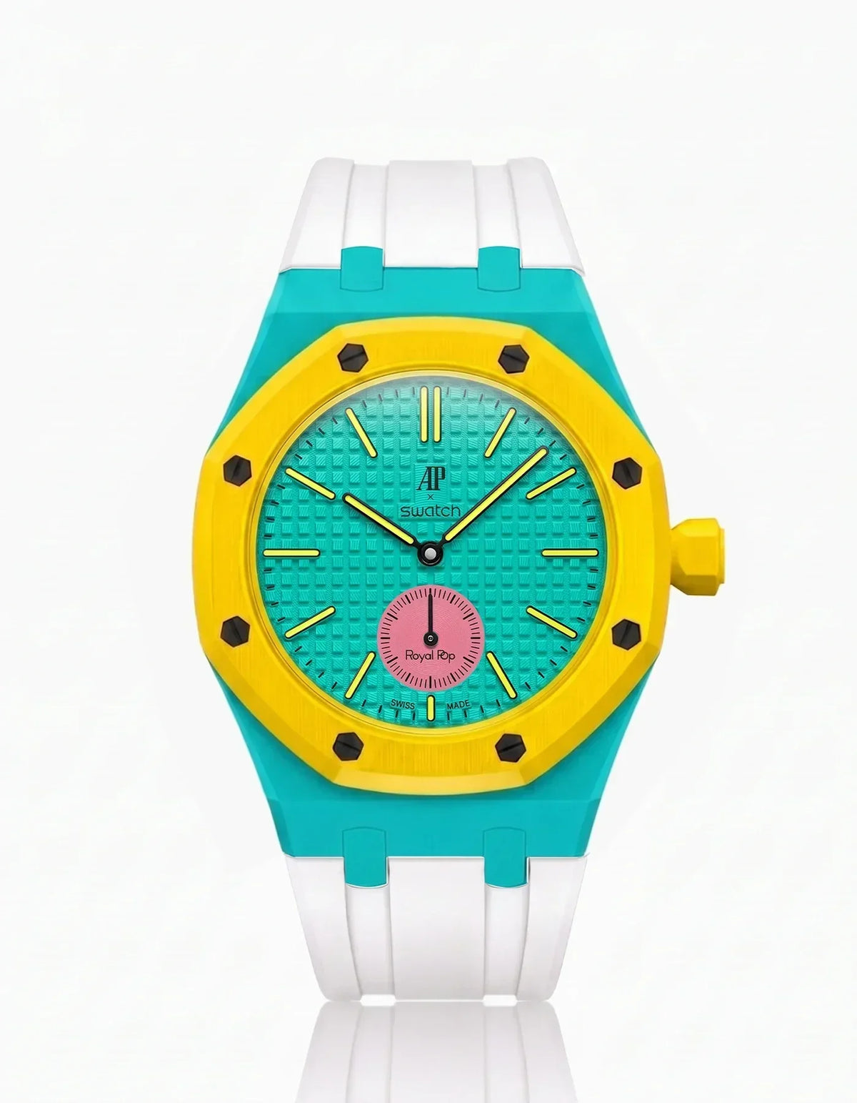 Silikonarmband & Gehäuse Royal Pop Otg Roz (Farben anpassen)
