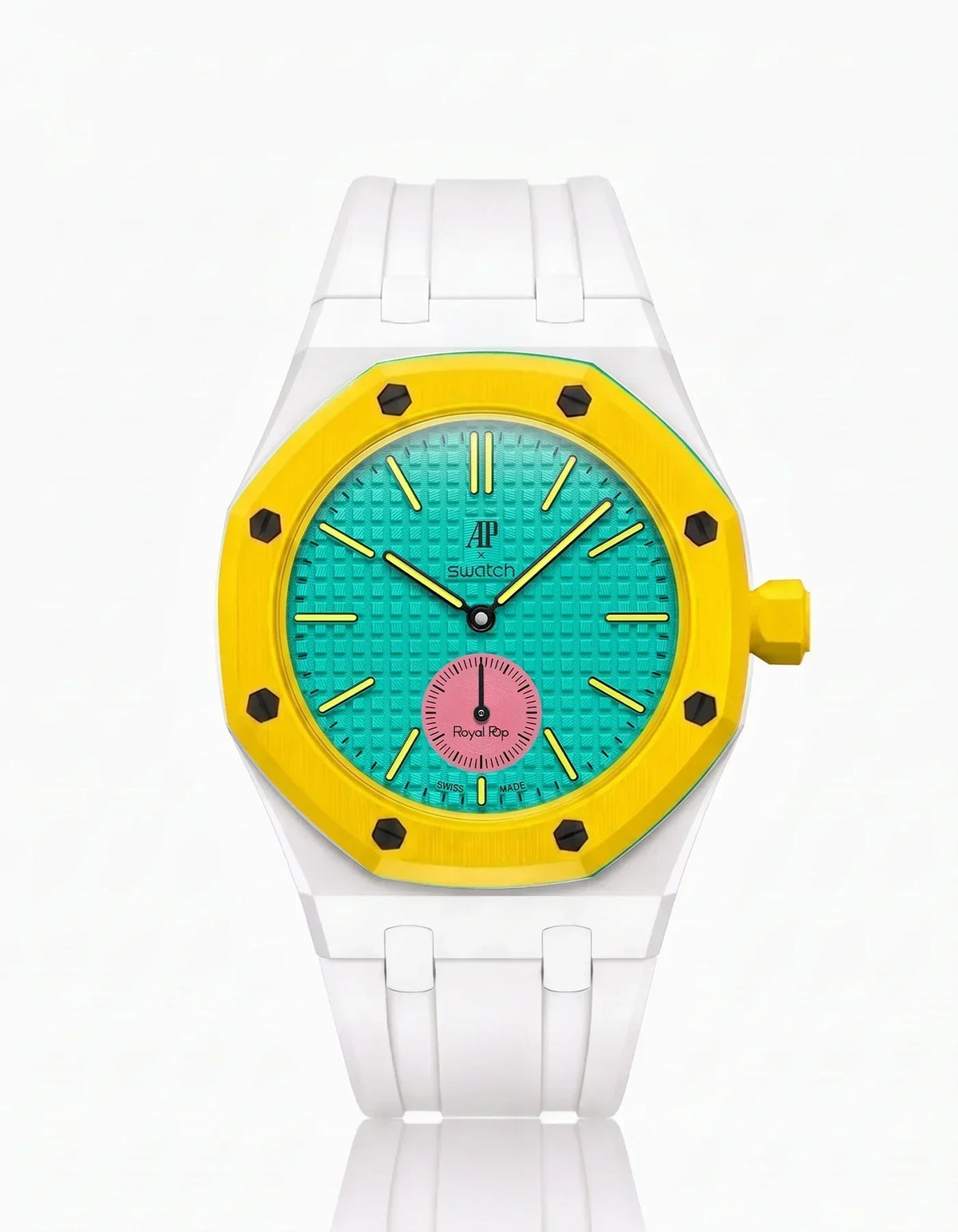Silikonarmband & Gehäuse Royal Pop Otg Roz (Farben anpassen)
