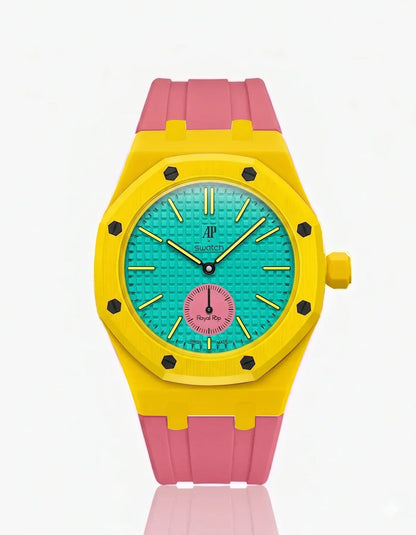 Silikonarmband & Gehäuse Royal Pop Otg Roz (Farben anpassen)