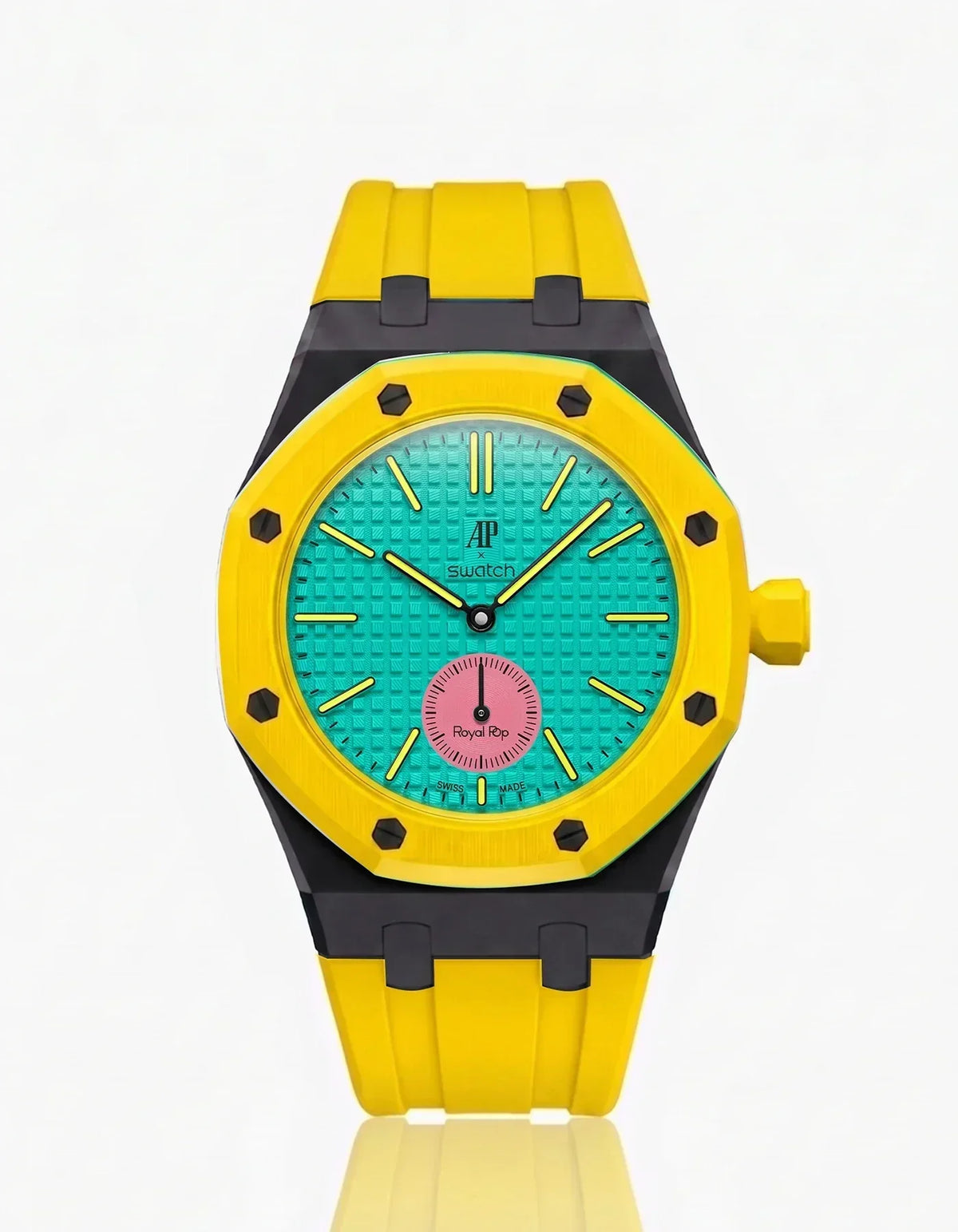 Silikonarmband & Gehäuse Royal Pop Otg Roz (Farben anpassen)