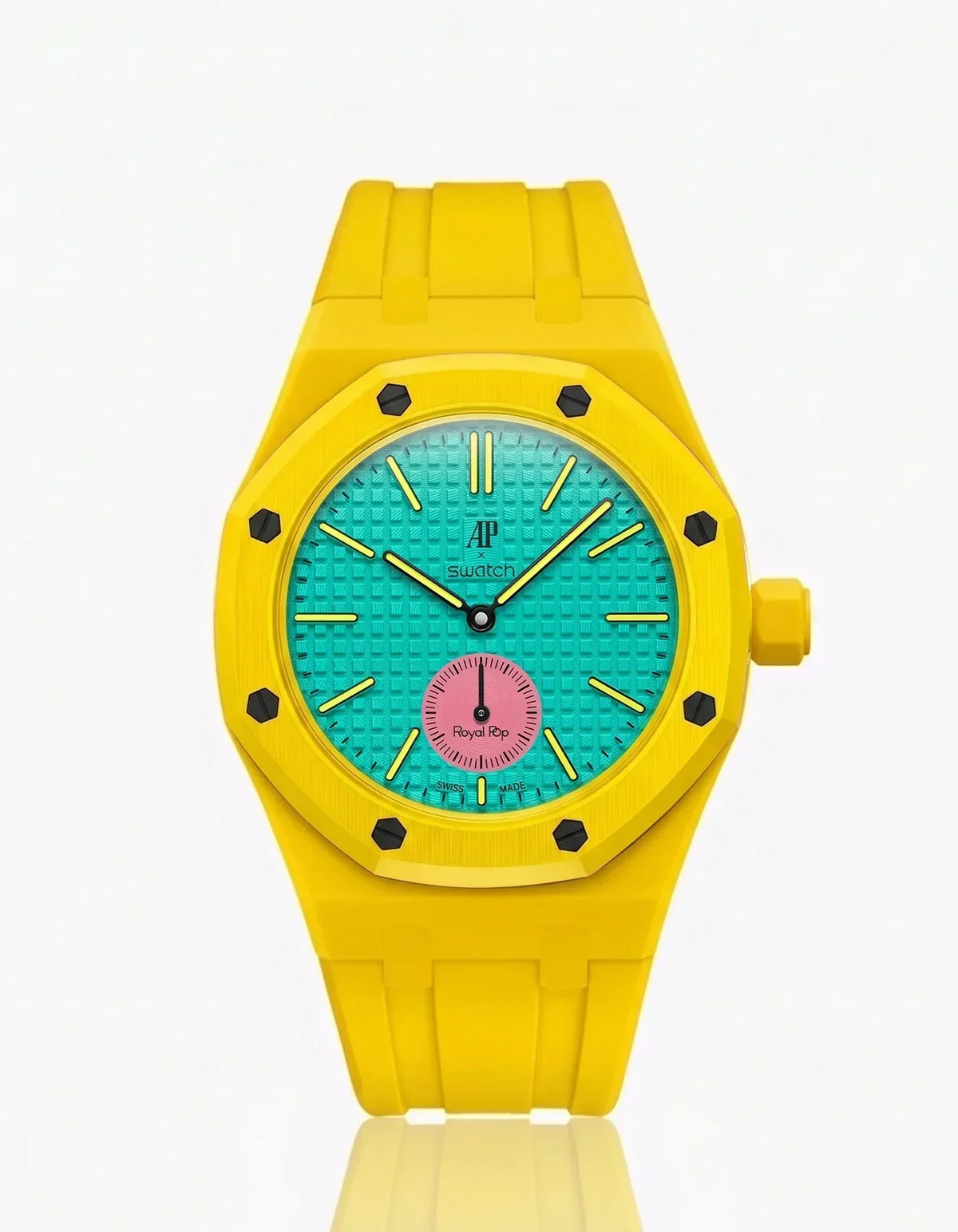 Silikonarmband & Gehäuse Royal Pop Otg Roz (Farben anpassen)