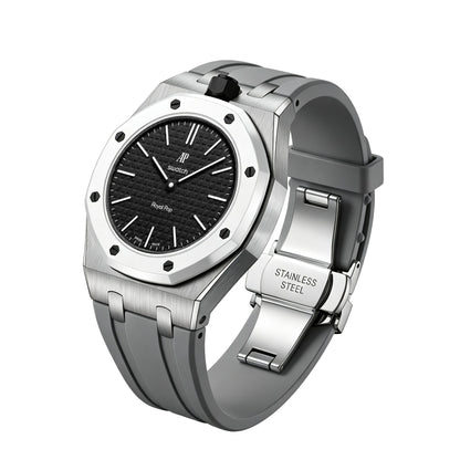 Royal Oak Pop Esclusivo Cassa in Acciaio e Cinturino in Silicone con Base